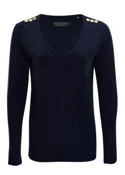 Long Sleeve V-Neck Tee