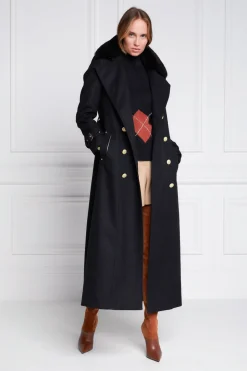 Marlborough Shearling Trench Coat