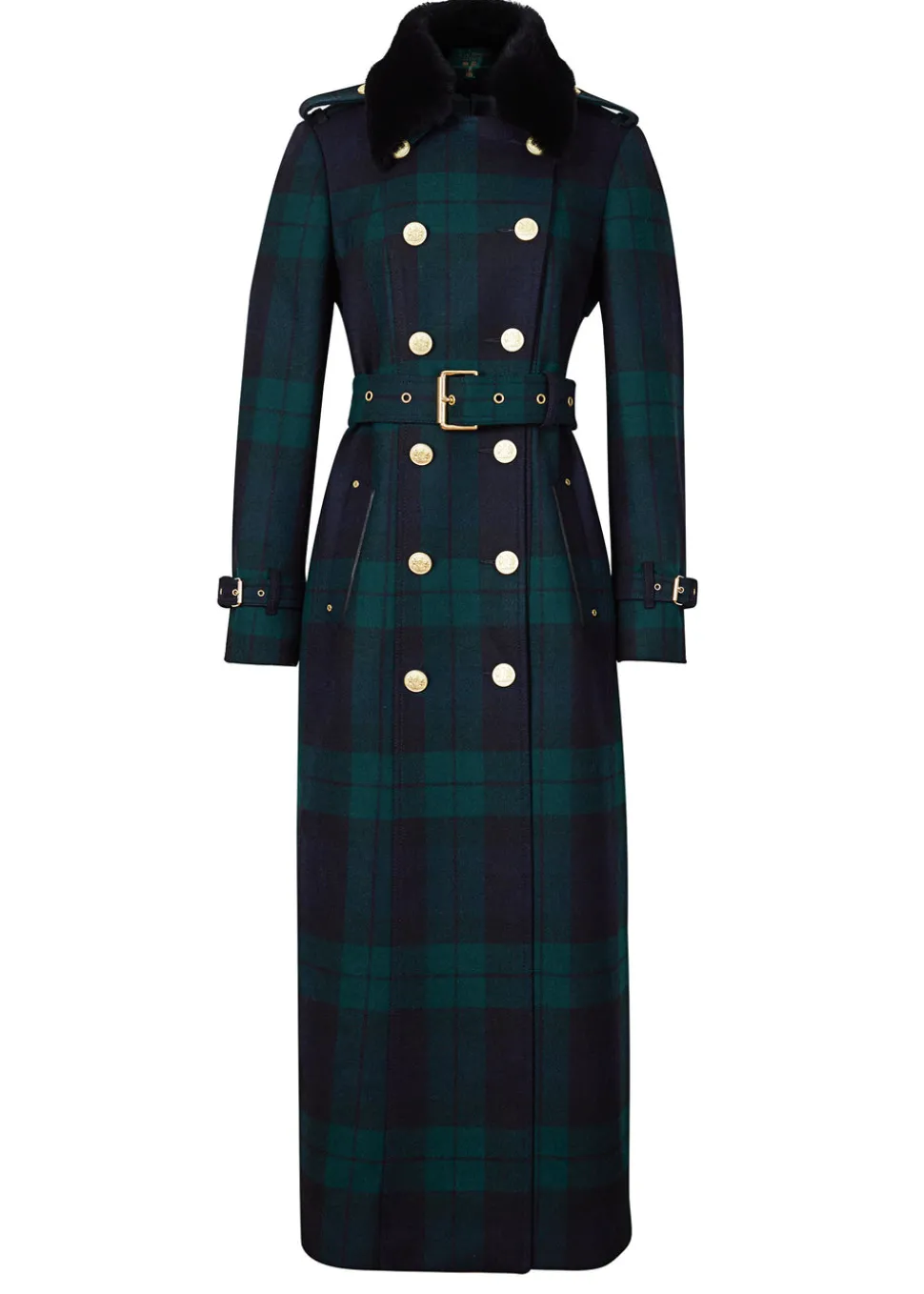 Marlborough Shearling Trench Coat
