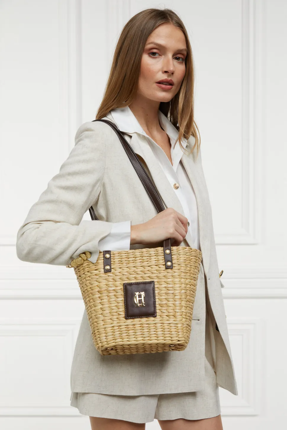 Mini Paloma Straw Tote