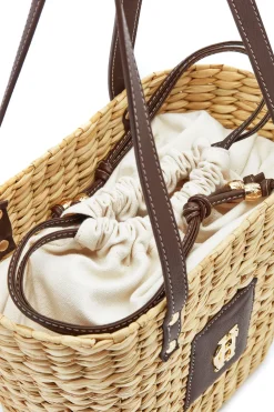 Mini Paloma Straw Tote