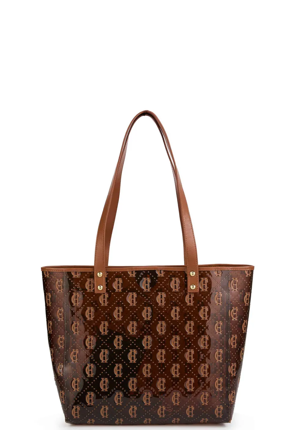 Monogram Clear Shopper