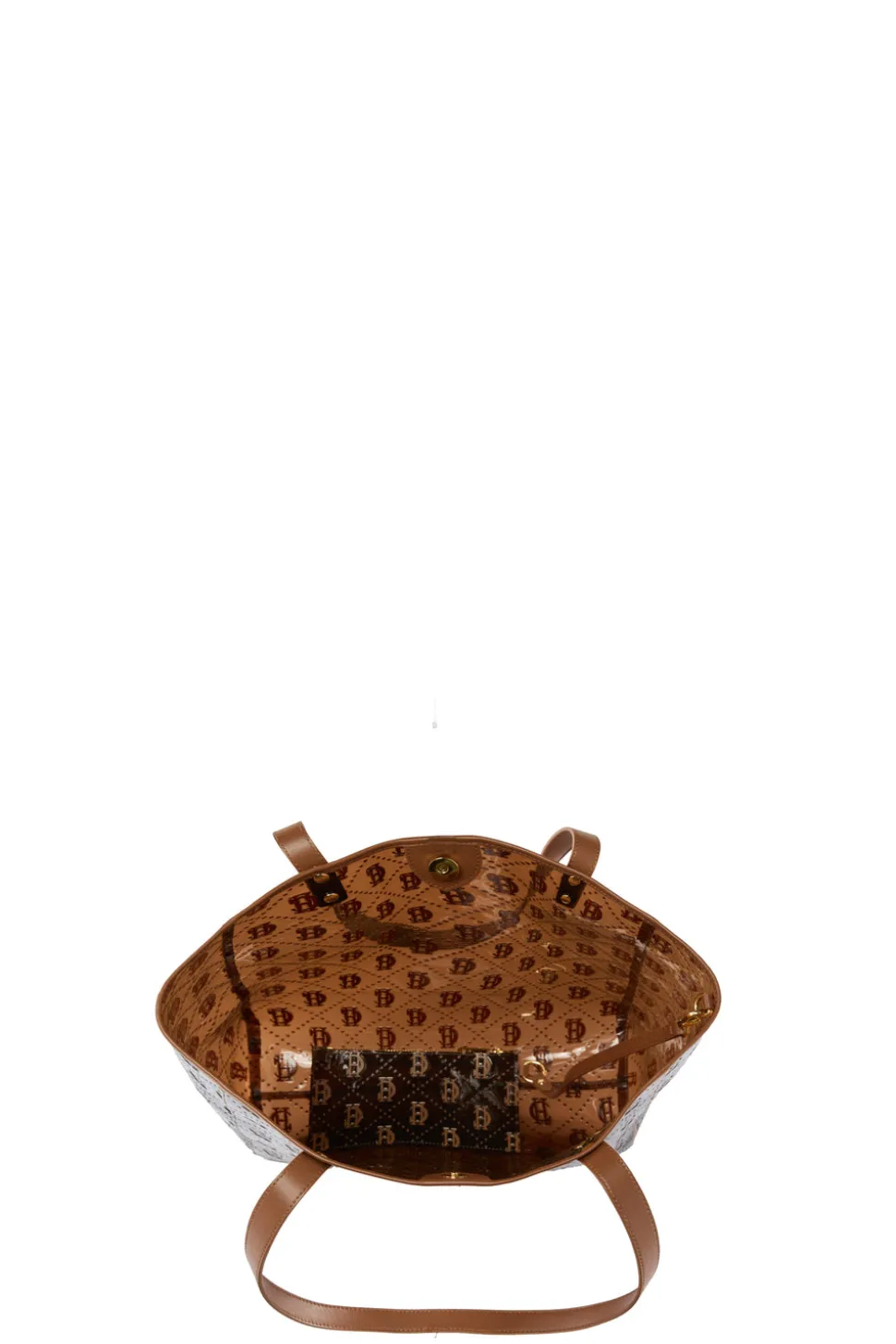 Monogram Clear Shopper