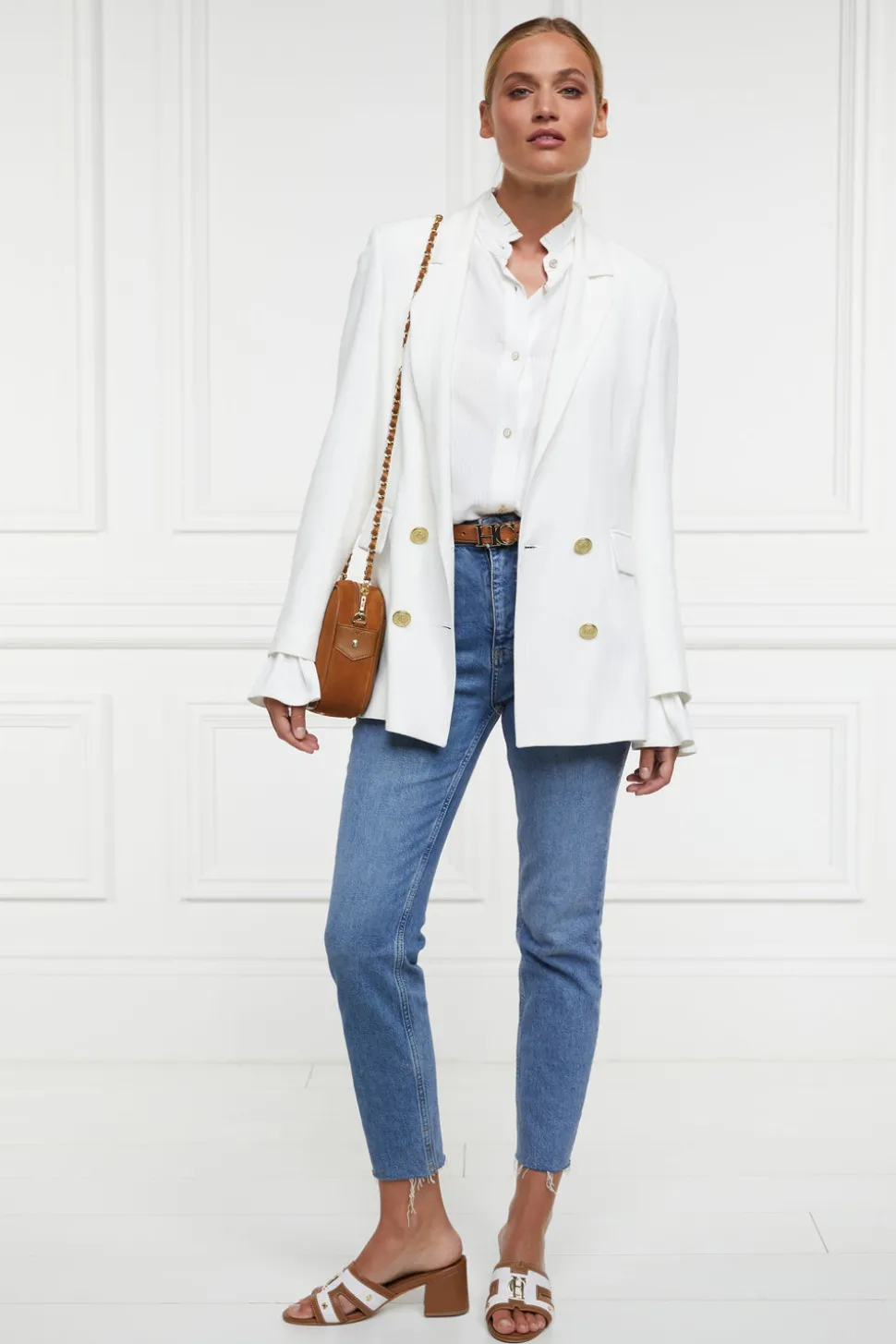 Monogram Mule