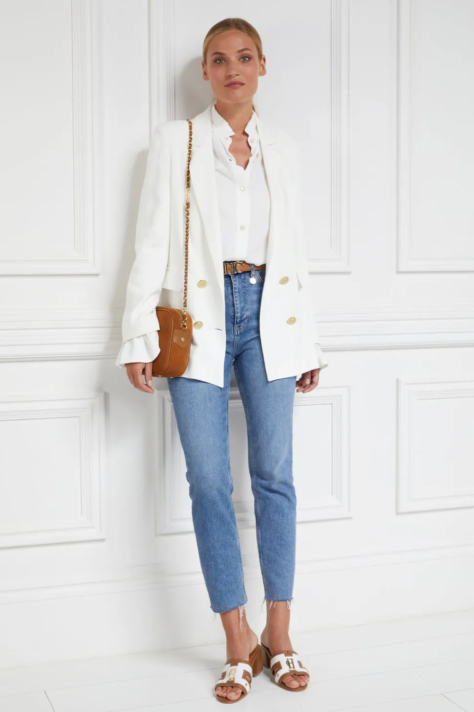 Monogram Mule