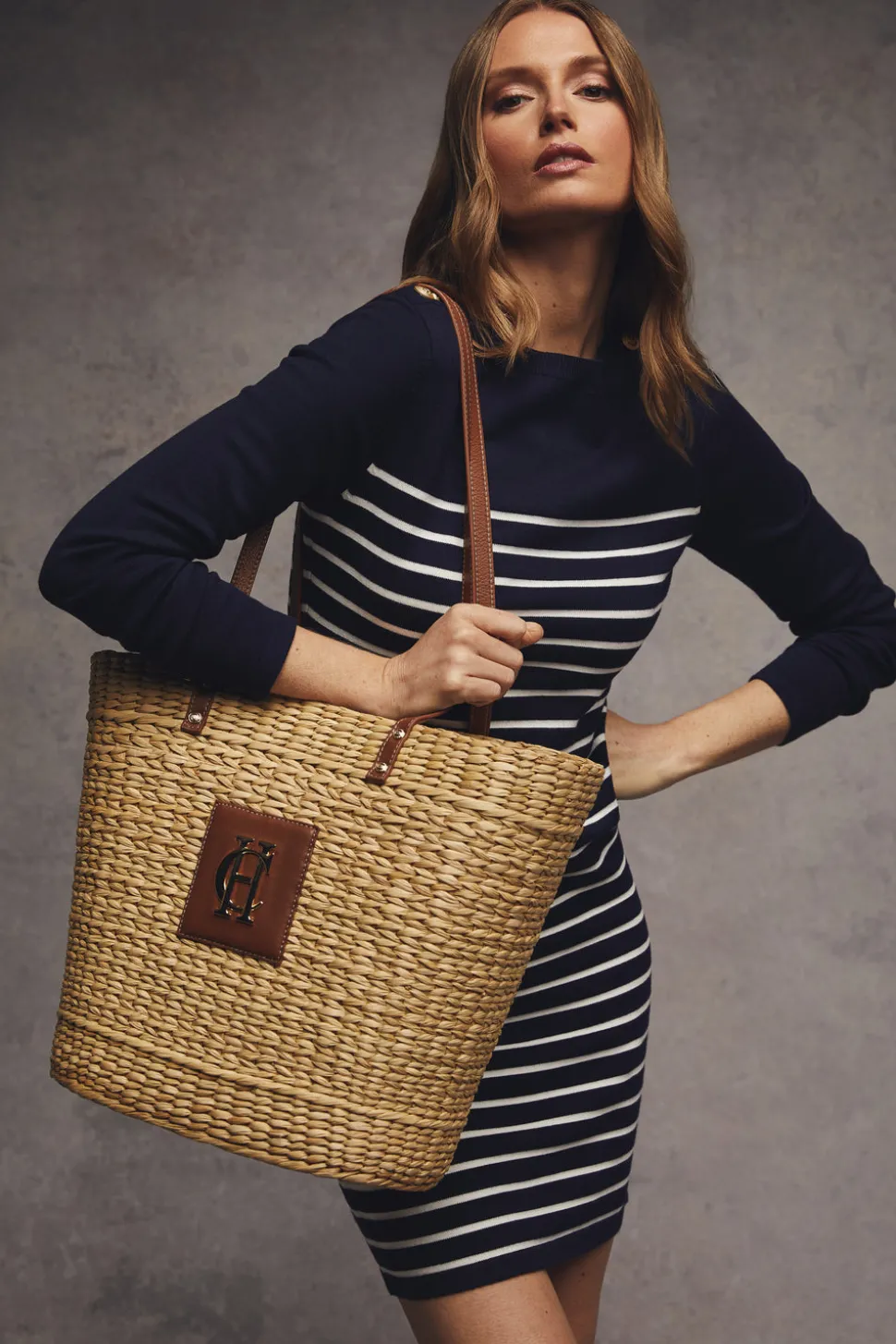 Paloma Straw Tote