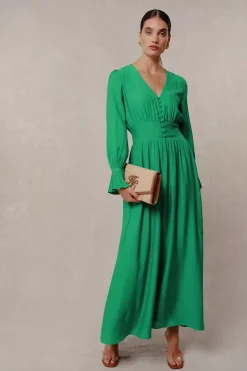 Phoebe V-Neck Maxi Dress