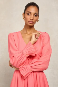 Phoebe V-Neck Mini Dress