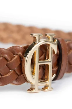 Plaited Slim Belt