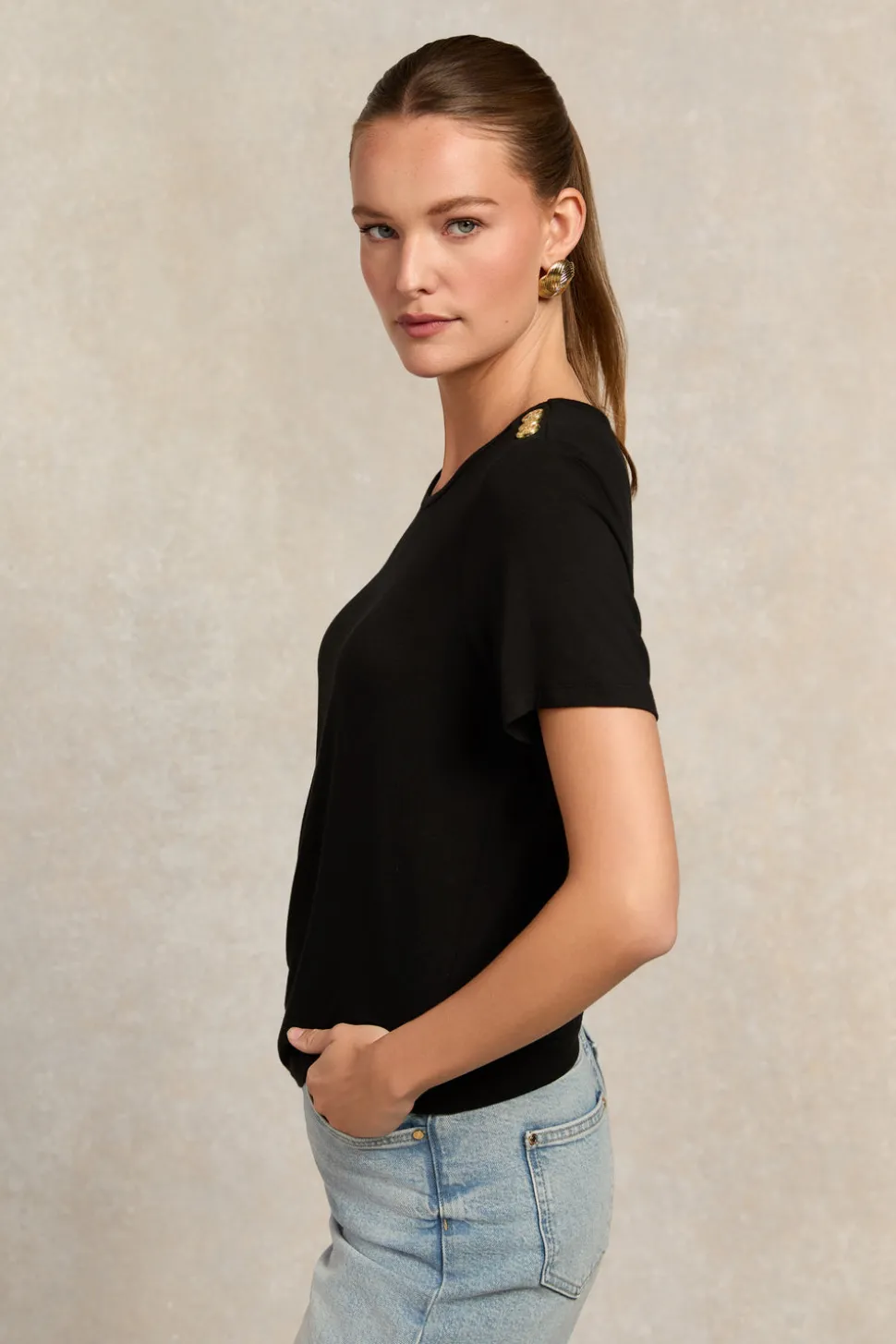 Relax Fit Crew Neck Tee