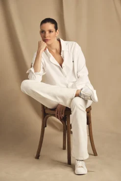 Relaxed Fit Linen Shirt