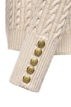 Seattle Cable Crew Knit