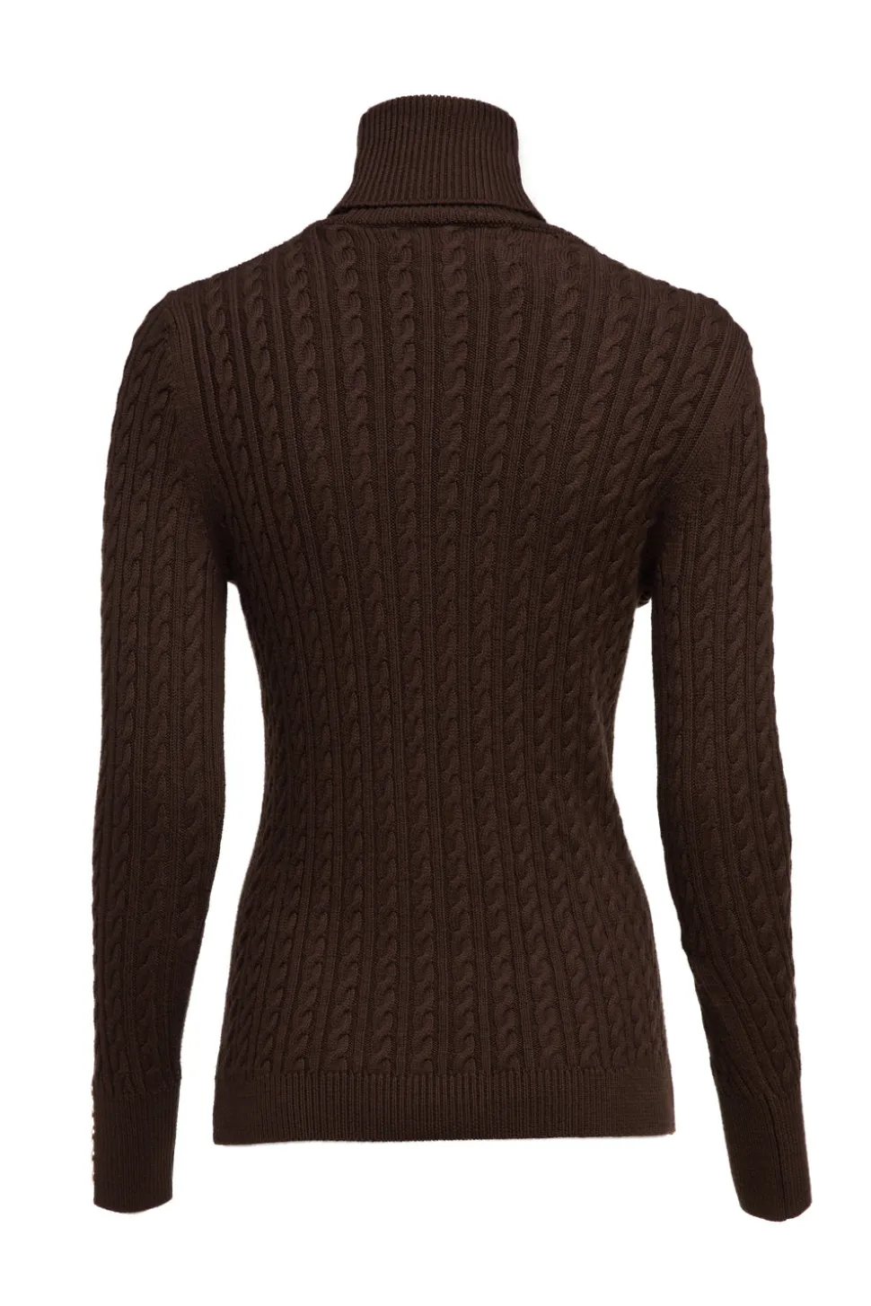 Seattle Roll Neck Cable Knit