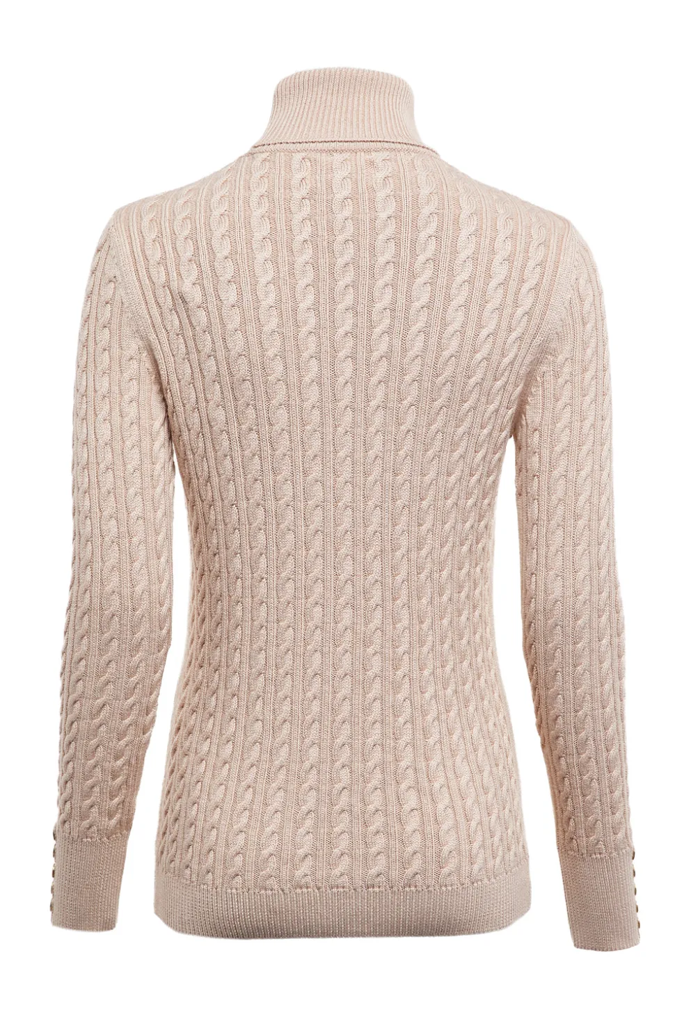 Seattle Roll Neck Cable Knit
