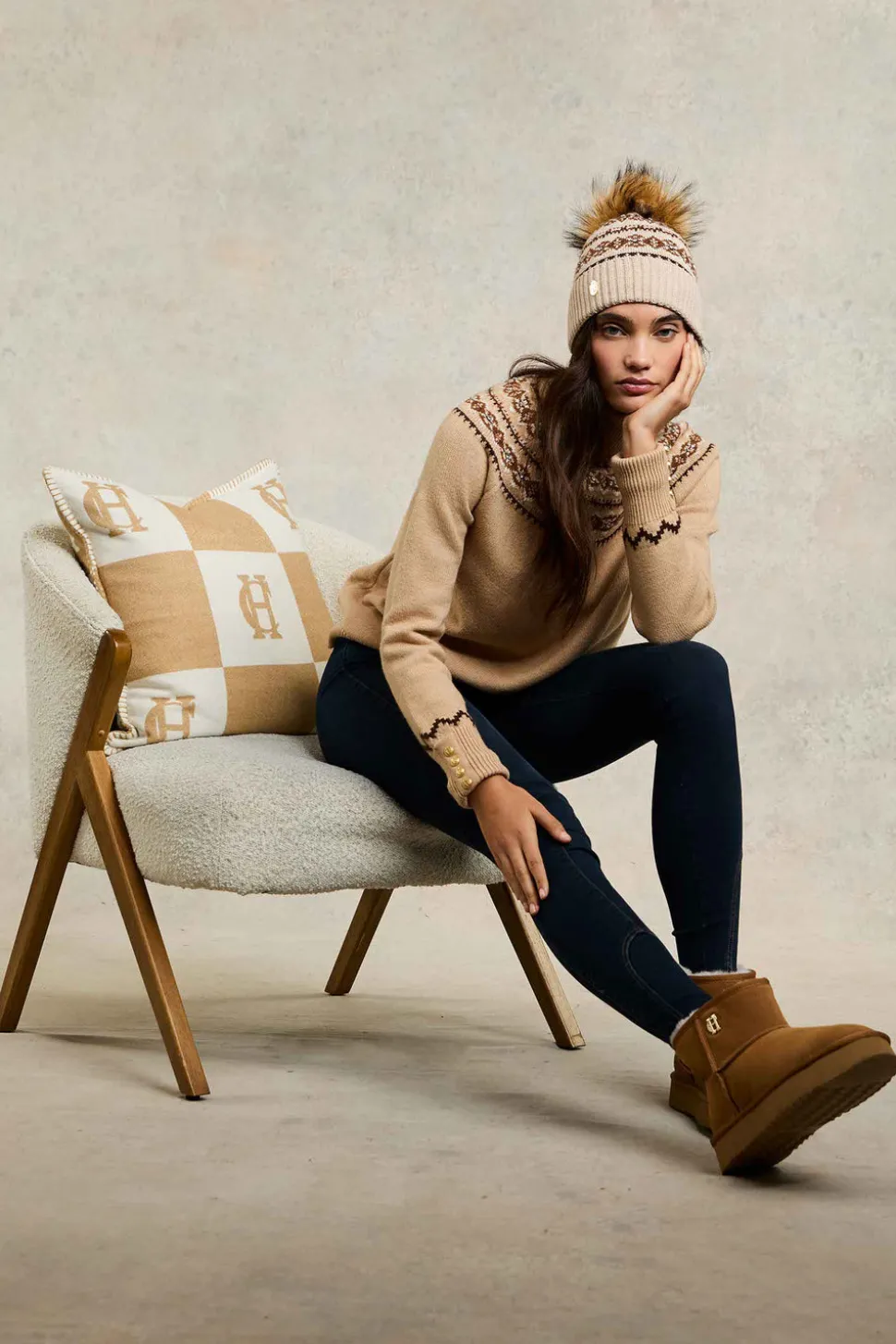 Shearling Platform Boot