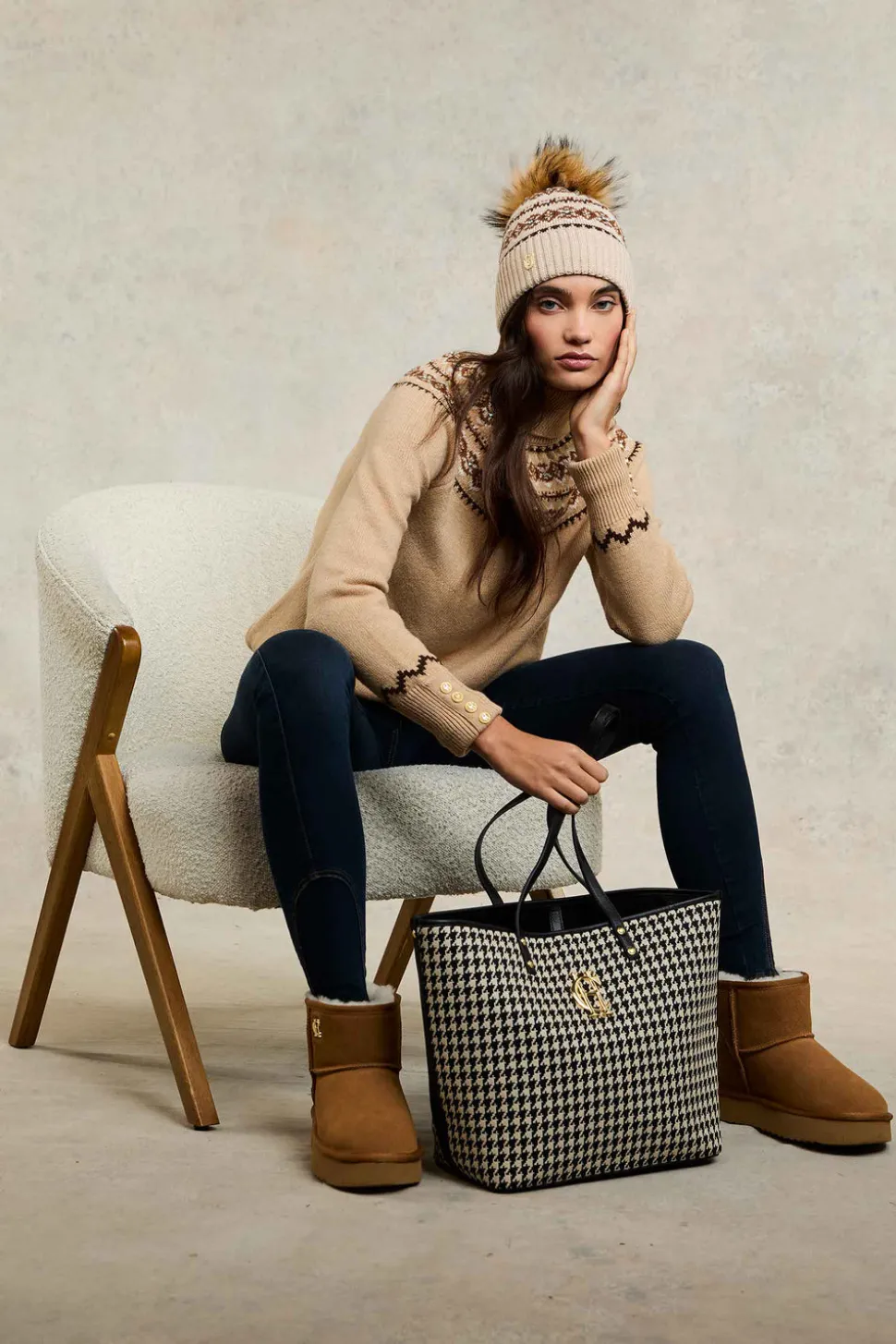 Shearling Platform Boot