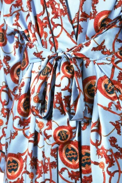 Silk Full Length Dressing Gown
