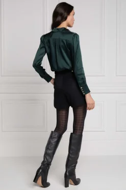 Silk V-Neck Blouse