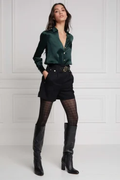 Silk V-Neck Blouse