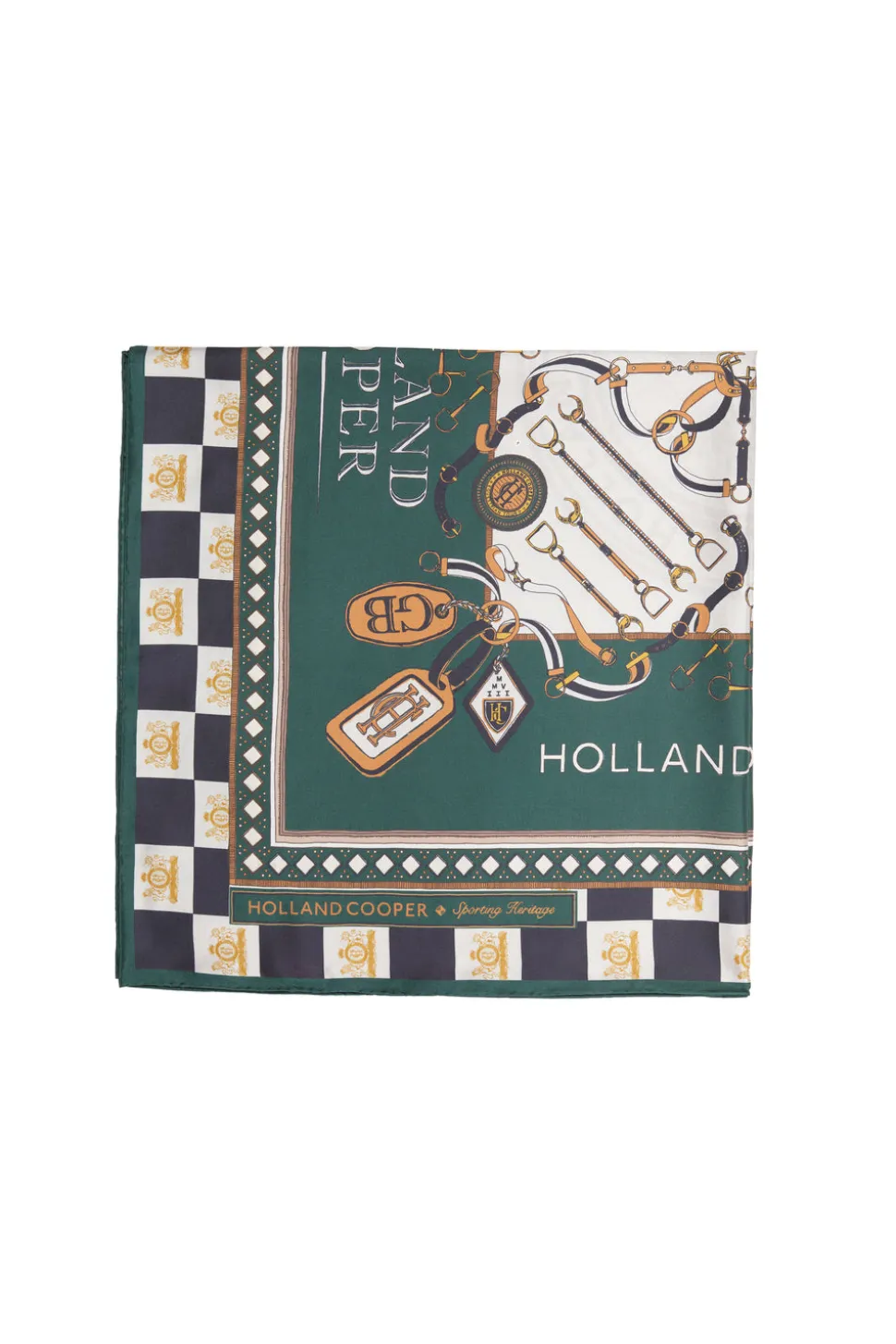 Stirrup Silk Scarf
