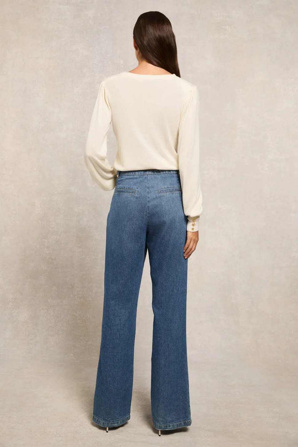 Structured Kelsie Crew Neck Knit