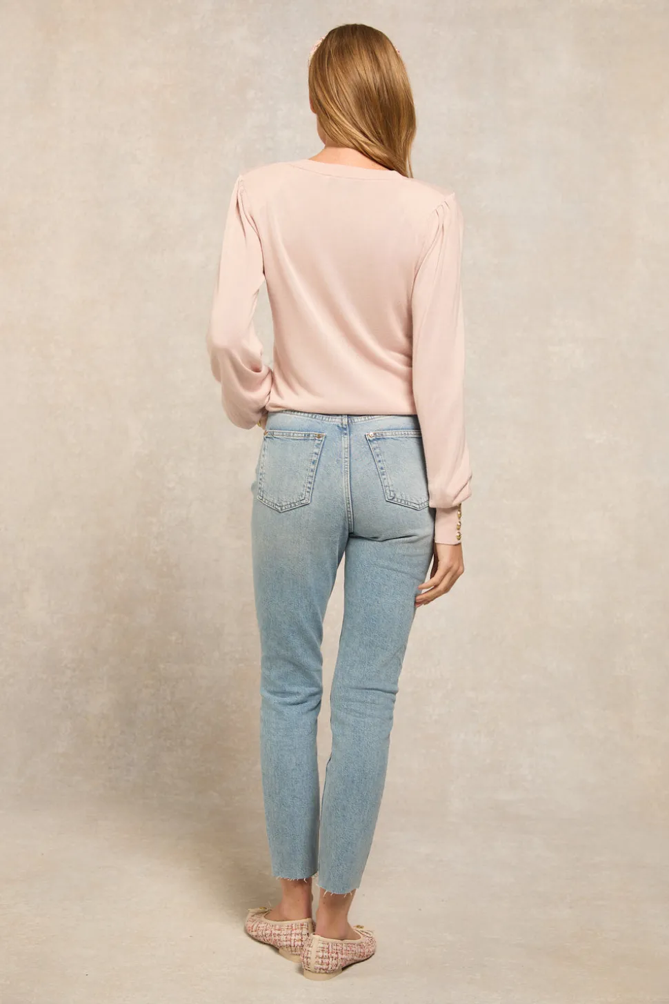 Structured Kelsie Crew Neck Knit