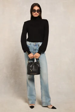 Structured Kelsie Roll Neck Knit