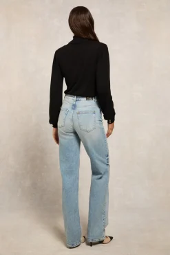 Structured Kelsie Roll Neck Knit
