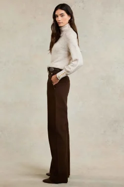 Tailored Wide Leg Jean