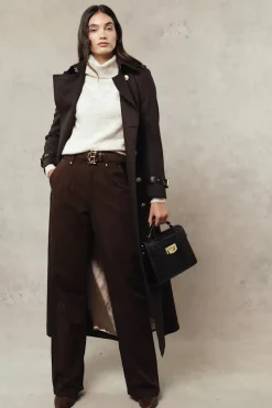 Tailored Wide Leg Jean