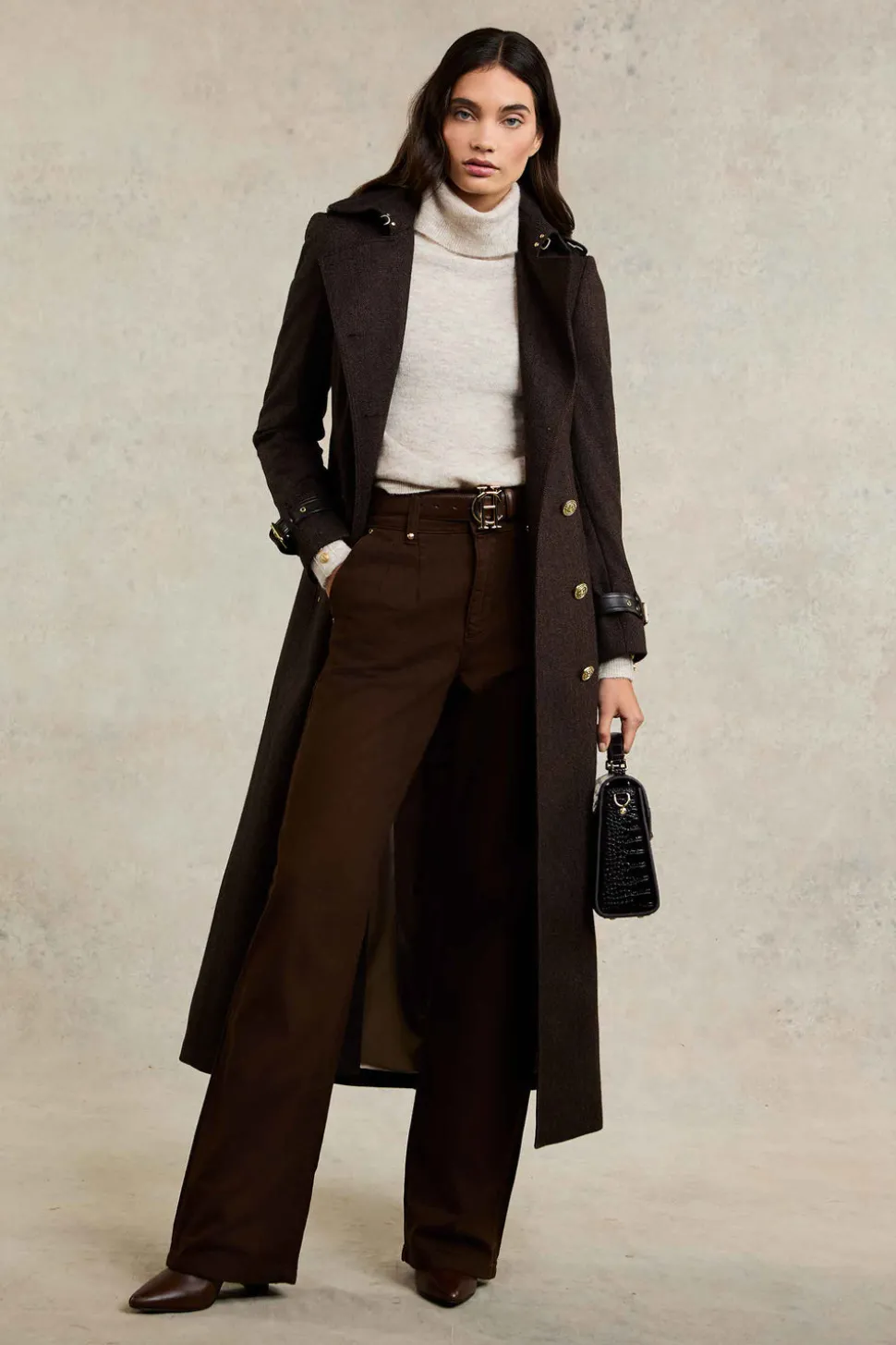 Tailored Wide Leg Jean