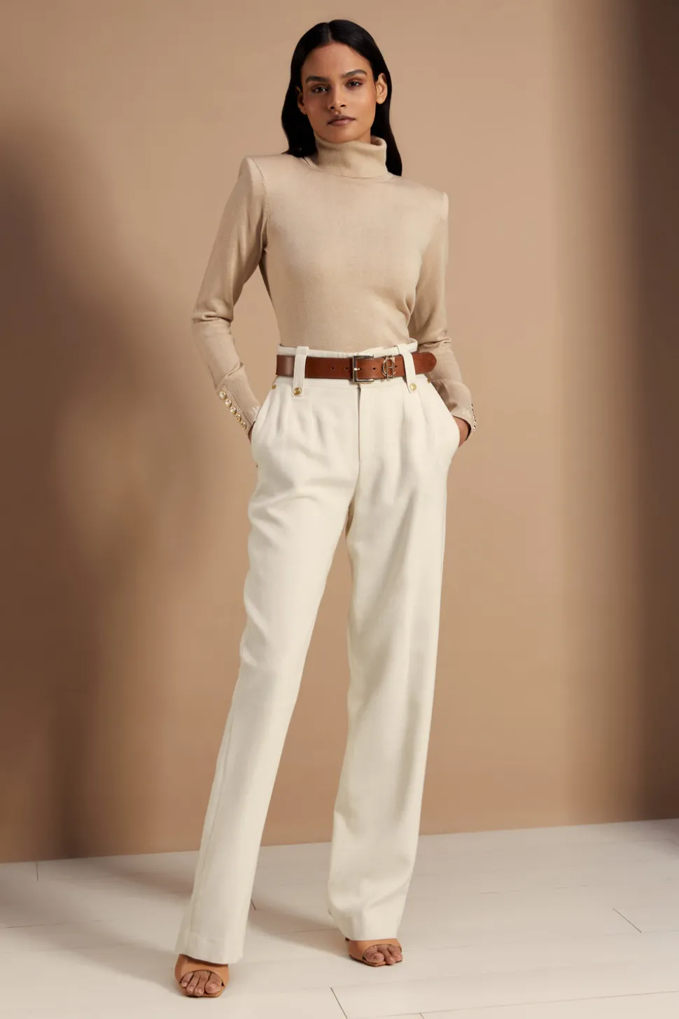 Victoria Cashmere Roll Neck