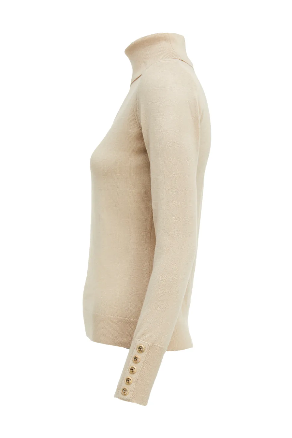 Victoria Cashmere Roll Neck
