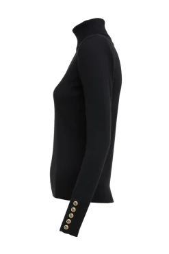 Victoria Cashmere Roll Neck