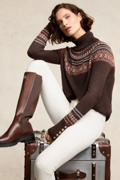 Whistler Roll Neck Knit