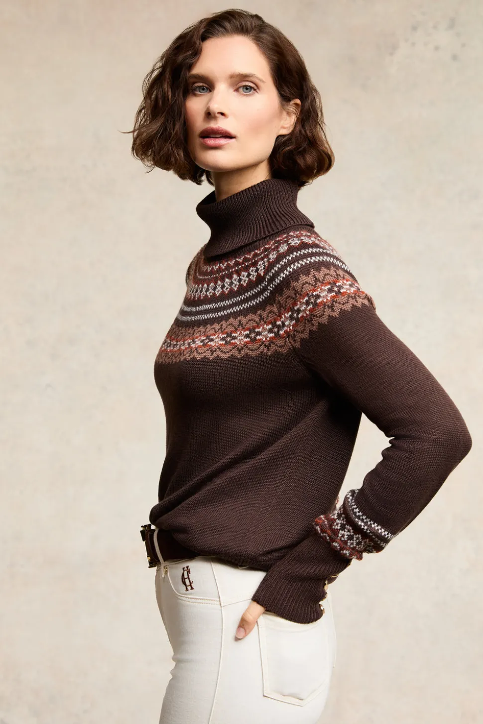 Whistler Roll Neck Knit